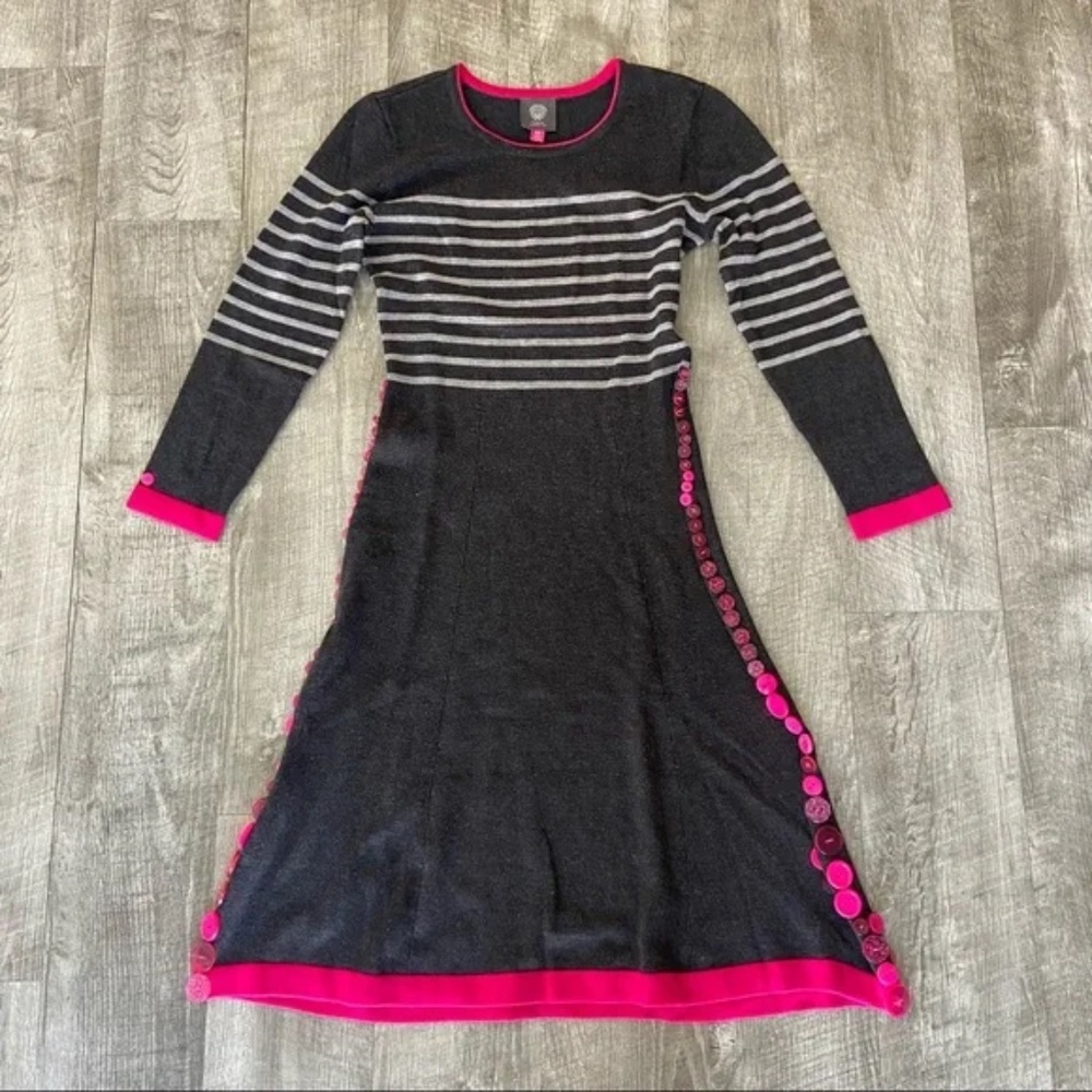 Vince Camuto Striped Knit Dress